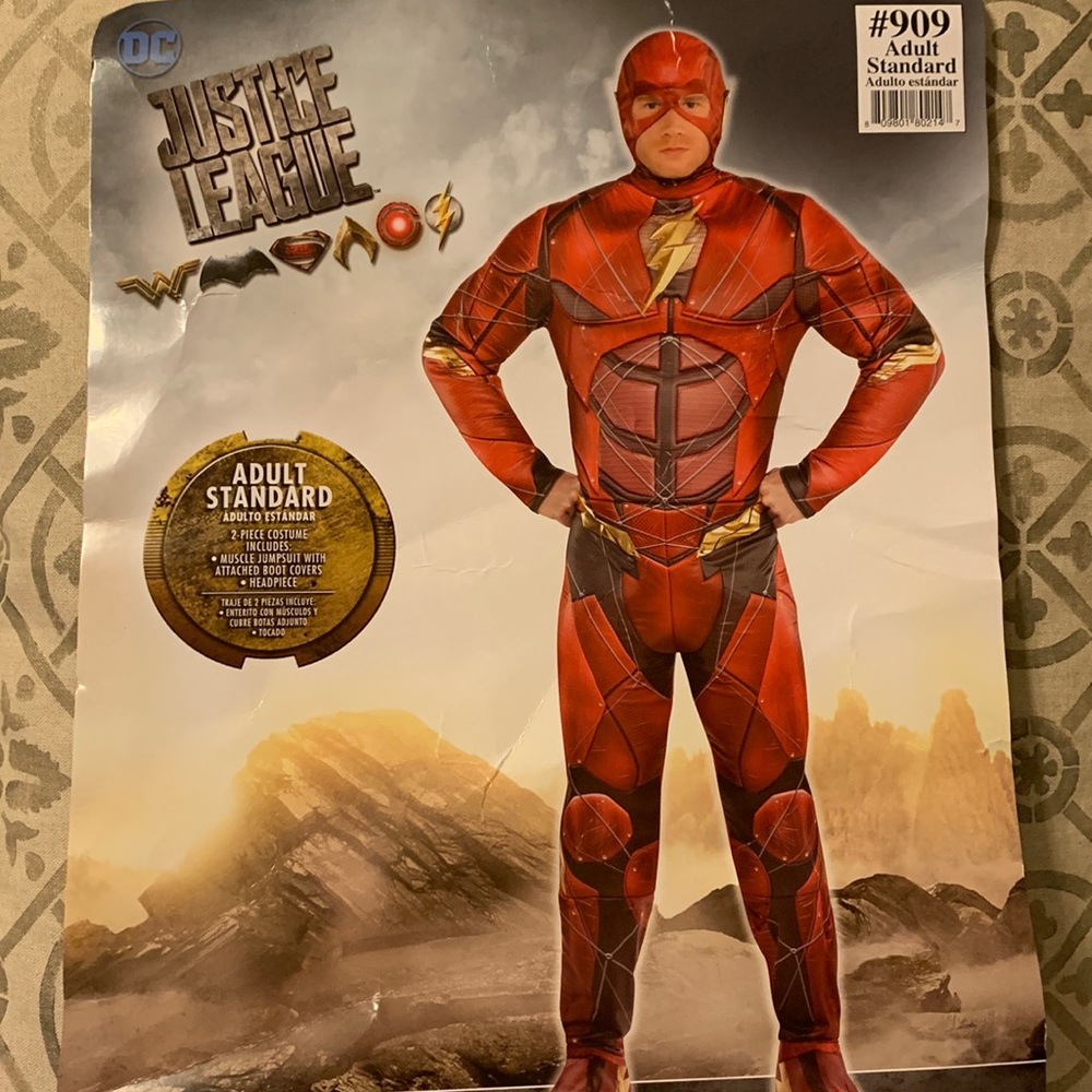 Amscan Justice League The Flash adult costume